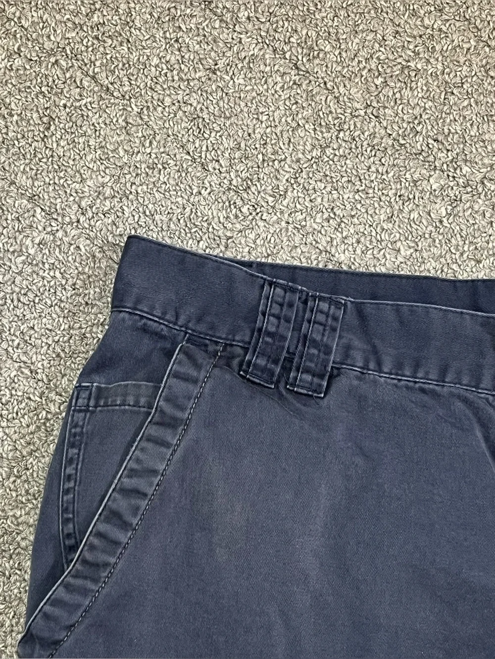 Columbia Cargo Shorts Mens Size 34 Blue Fishing Hiking Cotton Outdoor Camping